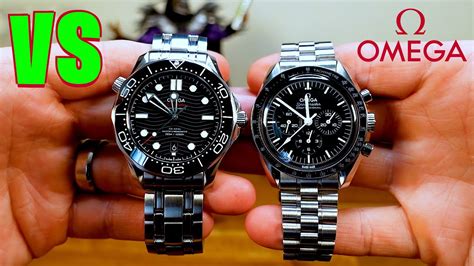 speedmaster vs seamaster